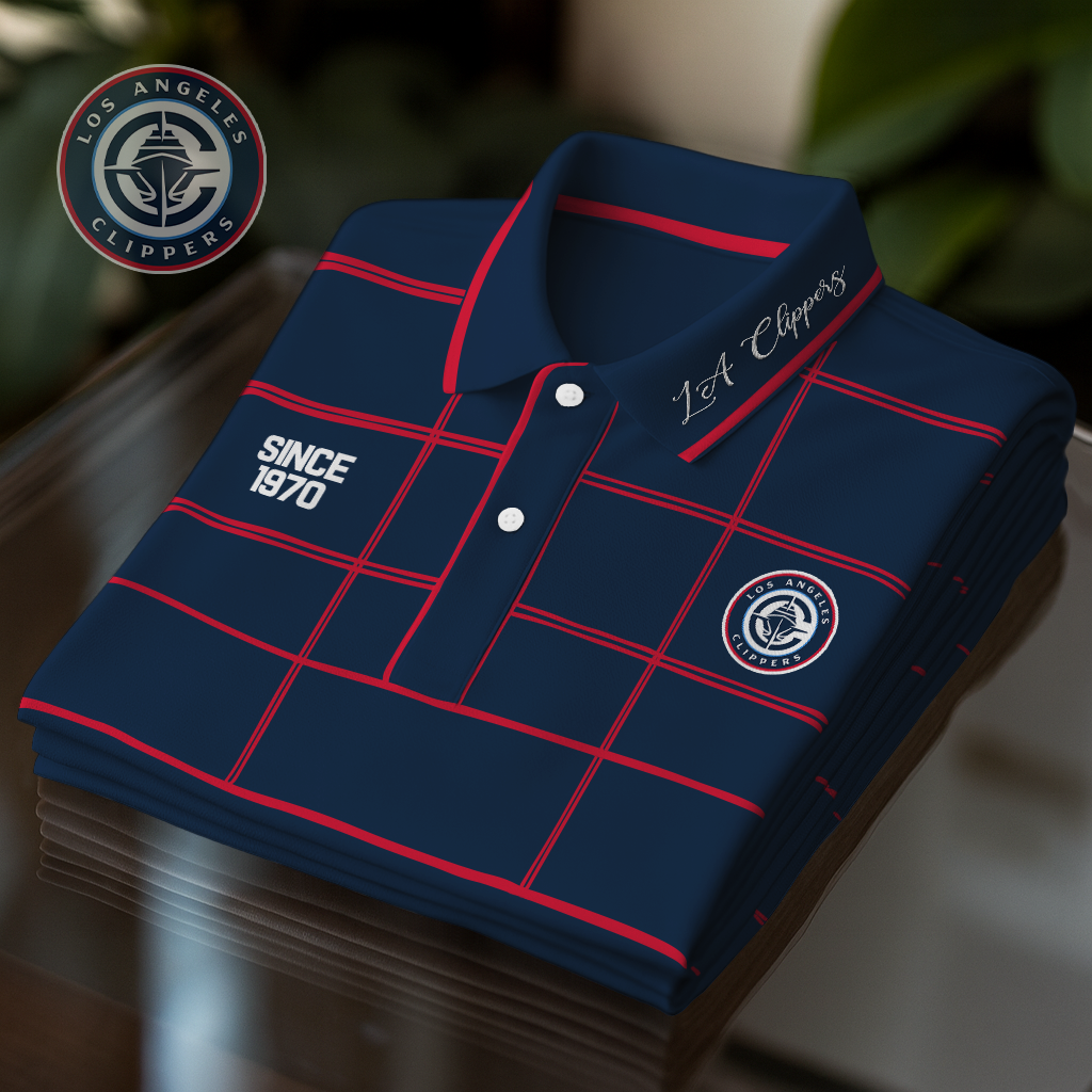LAC Premium NBA Polo Shirt DDT NTL