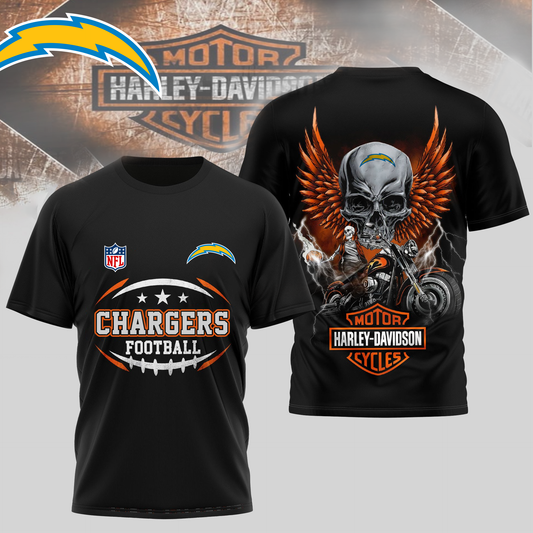 LAC Premium NFL Motorcycle 3D Shirt DDT CTND