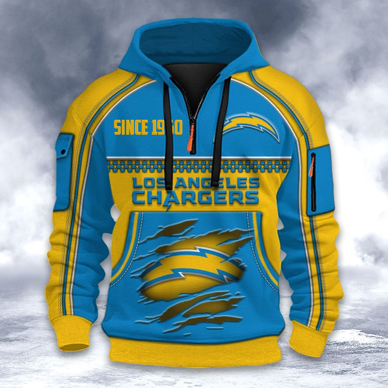 LAC Premium NFL Multicolor V2 Zip Hoodie DDT CTND