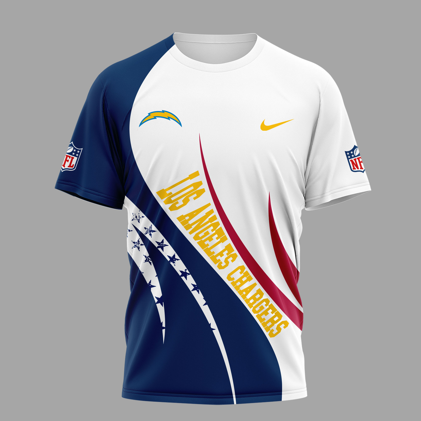 LAC Premium NFL Raised By Immigrants 3D Shirt DDT NTL