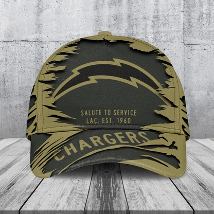 LAC x NFL 2025 Salute to Service Classic Cap DATND TANTD