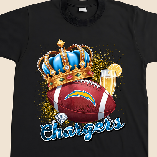LAC x NFL Crowns Diamond T-Shirt DATND TANTD