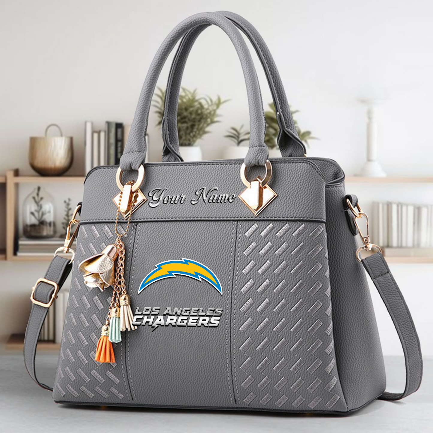 LAC x NFL Leather Bag DATND TANTD