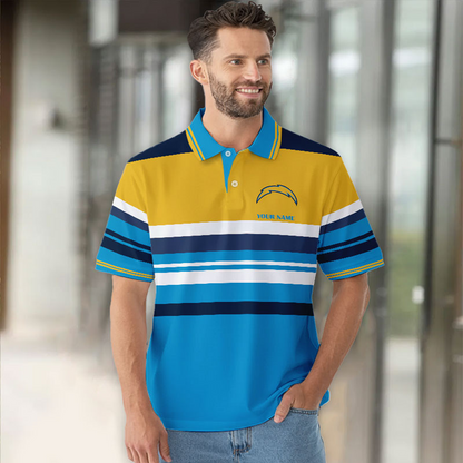 LAC x NFL New Style Men Short Sleeves Polo Shirt DatND DVT