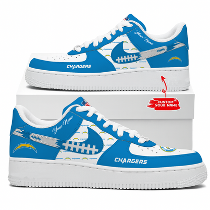 LAC x NFL Personalized AF1 Shoes DatND DVT