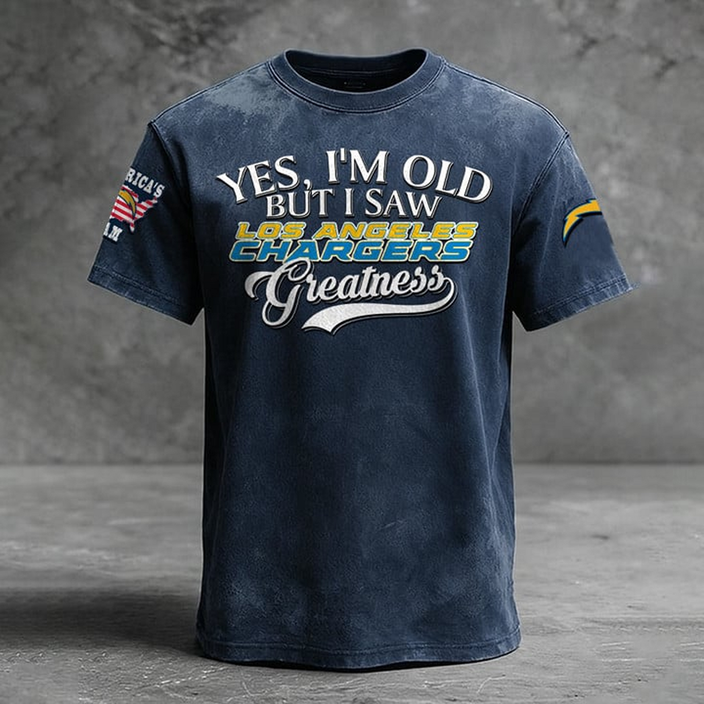 LAC X NFL Retro Style Shirt V1 NAK NHT