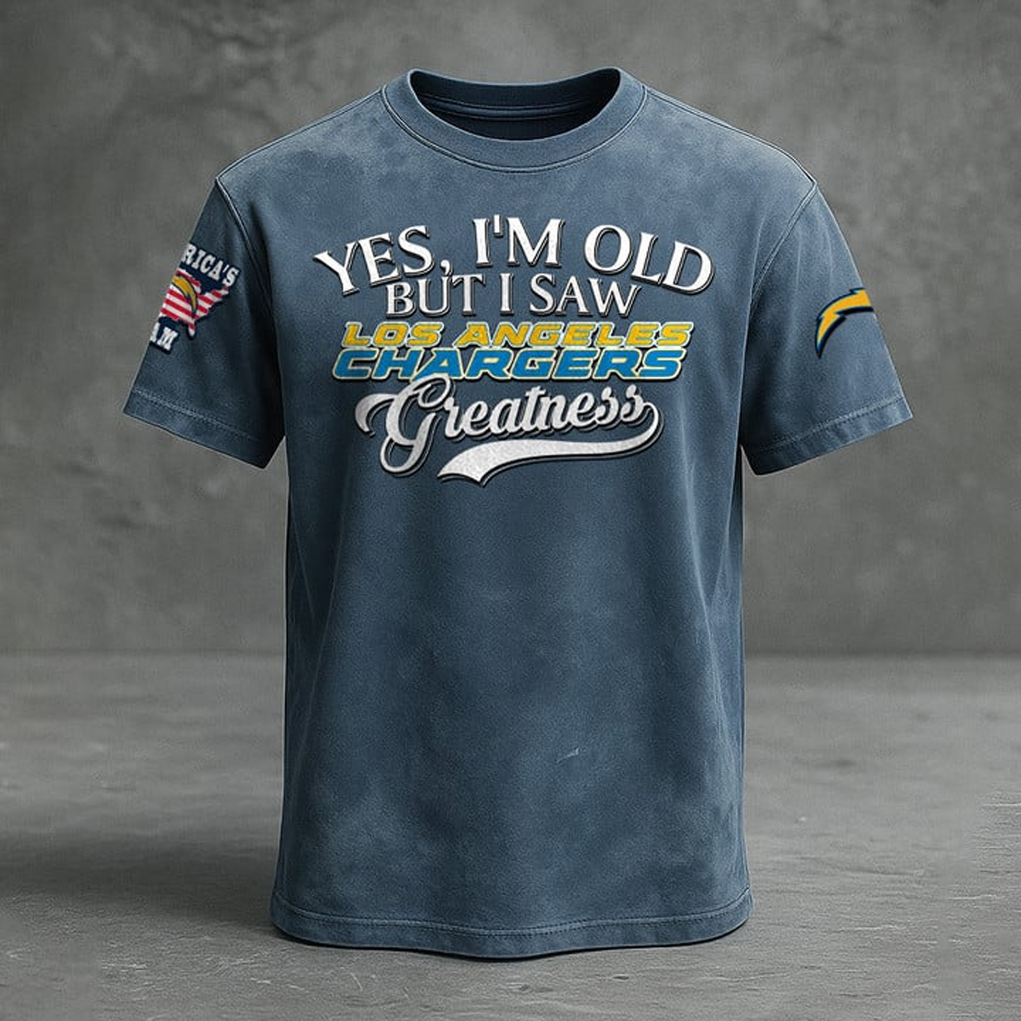 LAC X NFL Retro Style Shirt V1 NAK NHT