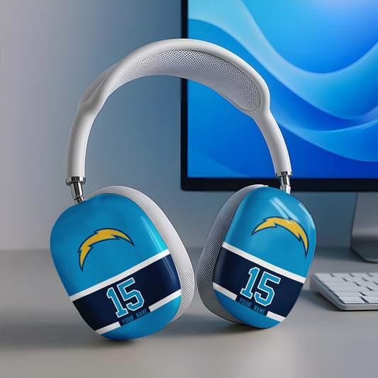 LAC x NFL Special Airpod Max Case Cover Personalized DATND TANTD