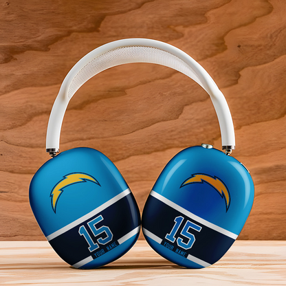 LAC x NFL Special Airpod Max Case Cover Personalized DATND TANTD