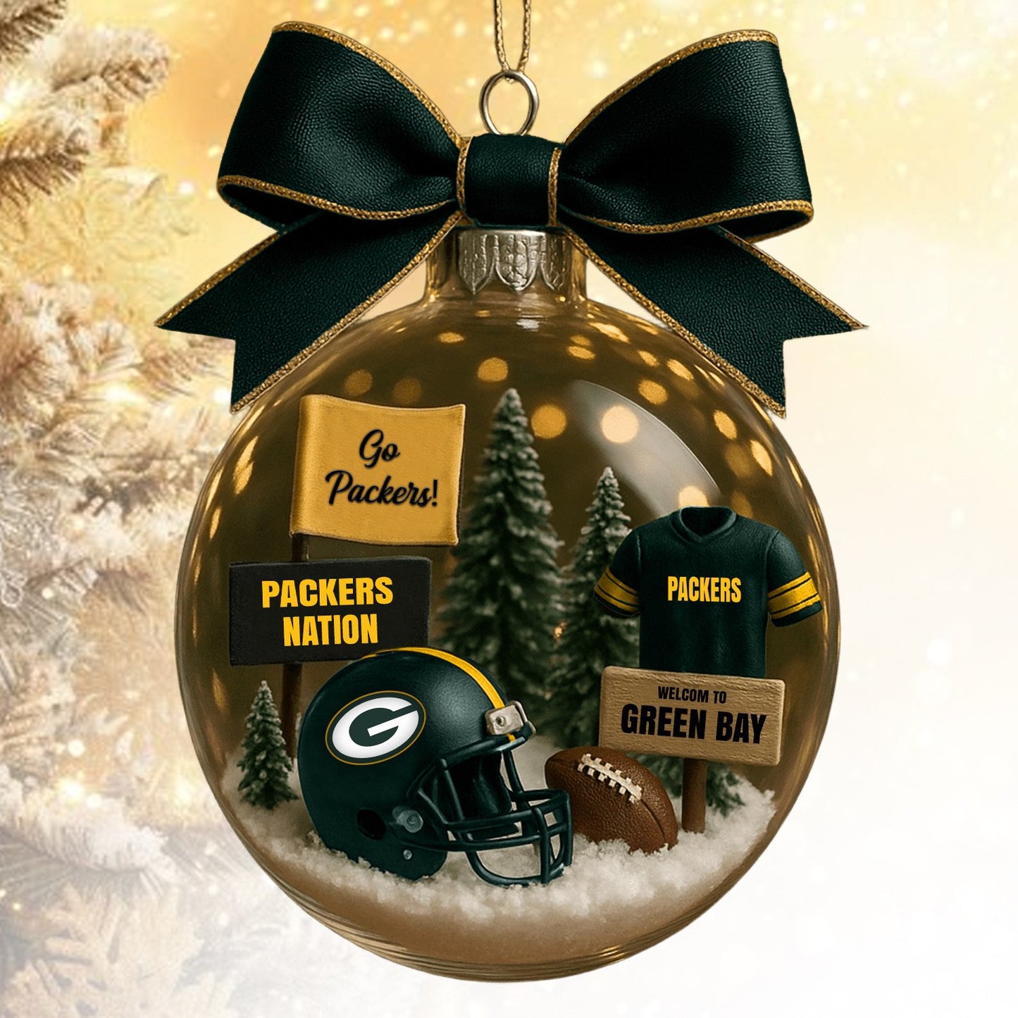 LAR  NFL Acrylic Ball Ornament - Best Gift For Fans DDT CTND