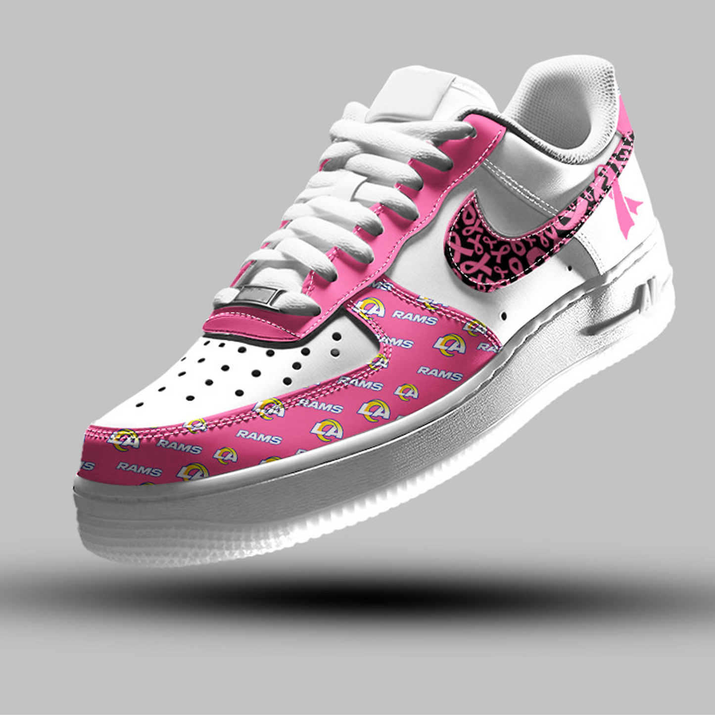 LAR Man Low Top Shoes x Breast Cancer Awareness DatND DVT