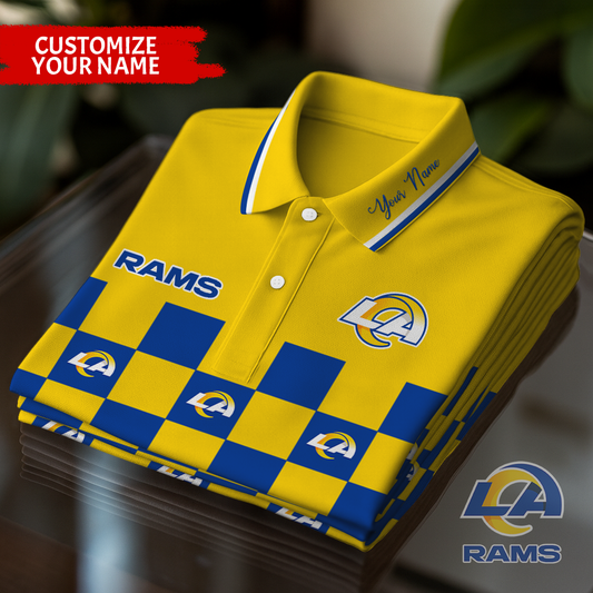LAR NFL V6 Polo Shirt DDT  NTL