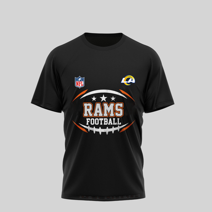 LAR Premium NFL Motorcycle 3D Shirt DDT CTND