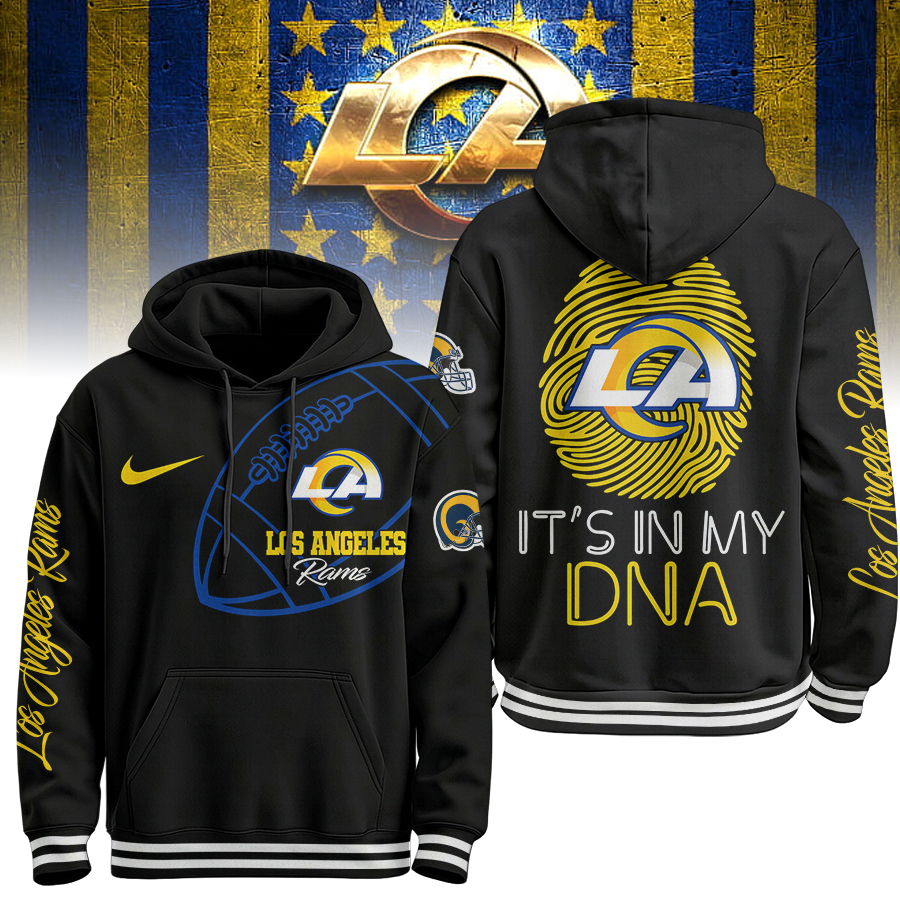 LAR Premium NFL Its My DNA Hoodie DDT NTL