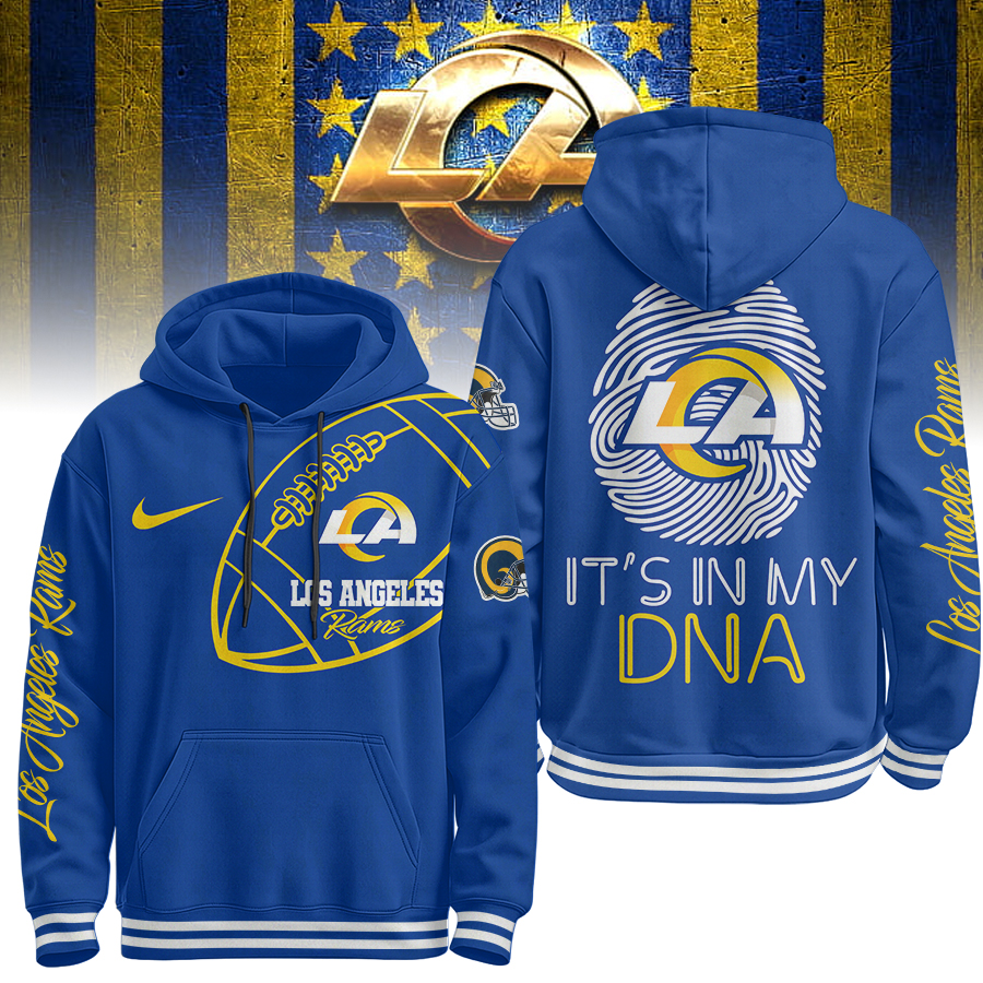 LAR Premium NFL Its My DNA Hoodie DDT NTL