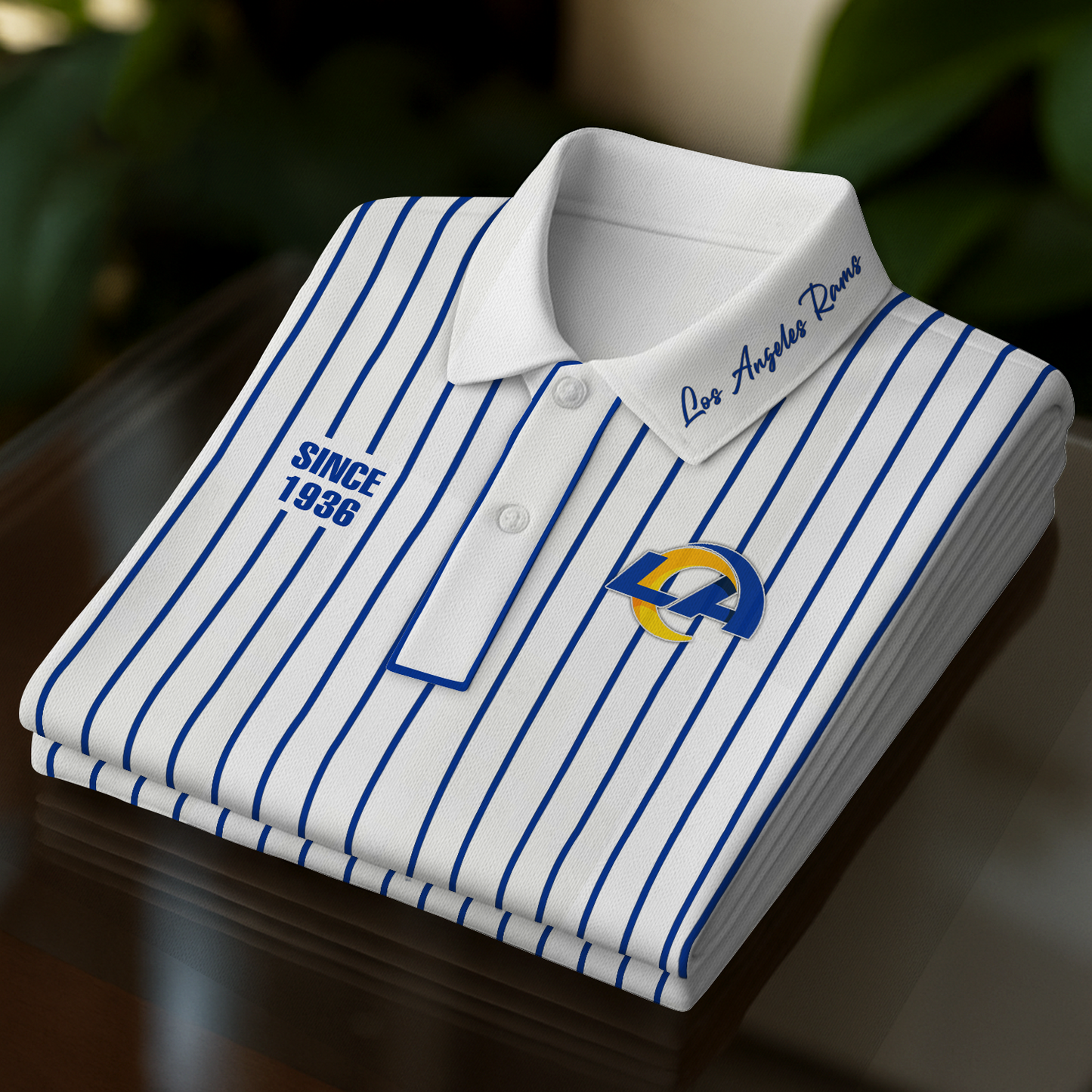 LAR Premium NFL Polo Shirt 2608
