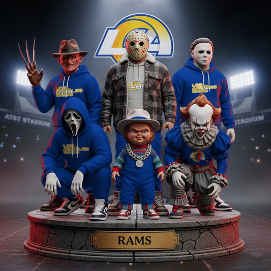 LAR x NFL Acrylic Block Plaque For Fan DATND TANTD