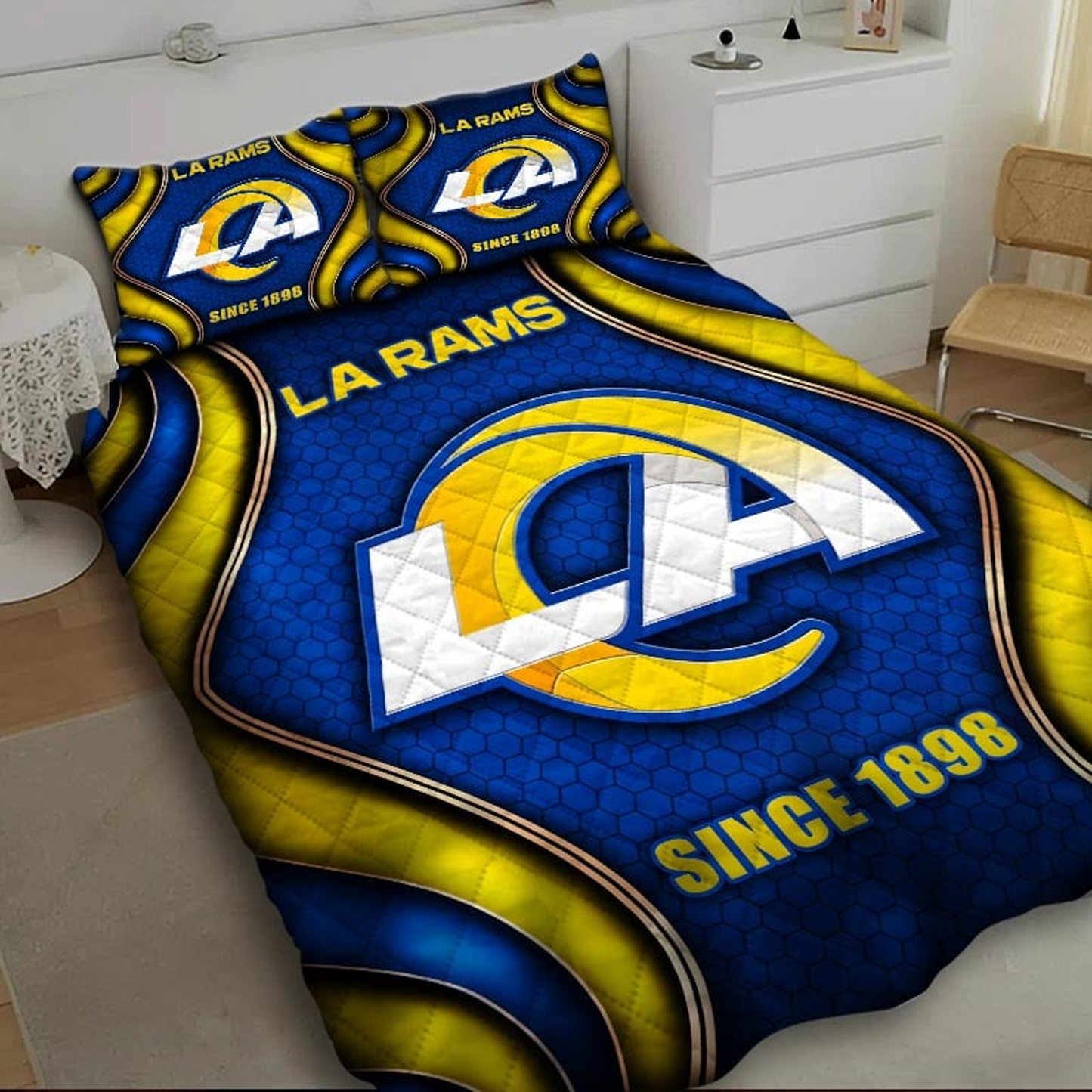 LAR x NFL Bedding Set Multicolor V1 DATND TANTD