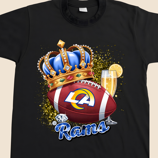 LAR x NFL Crowns Diamond T-Shirt DATND TANTD