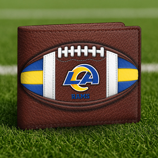 LAR x NFL Football Men Special Brown Wallet DATND TANTD