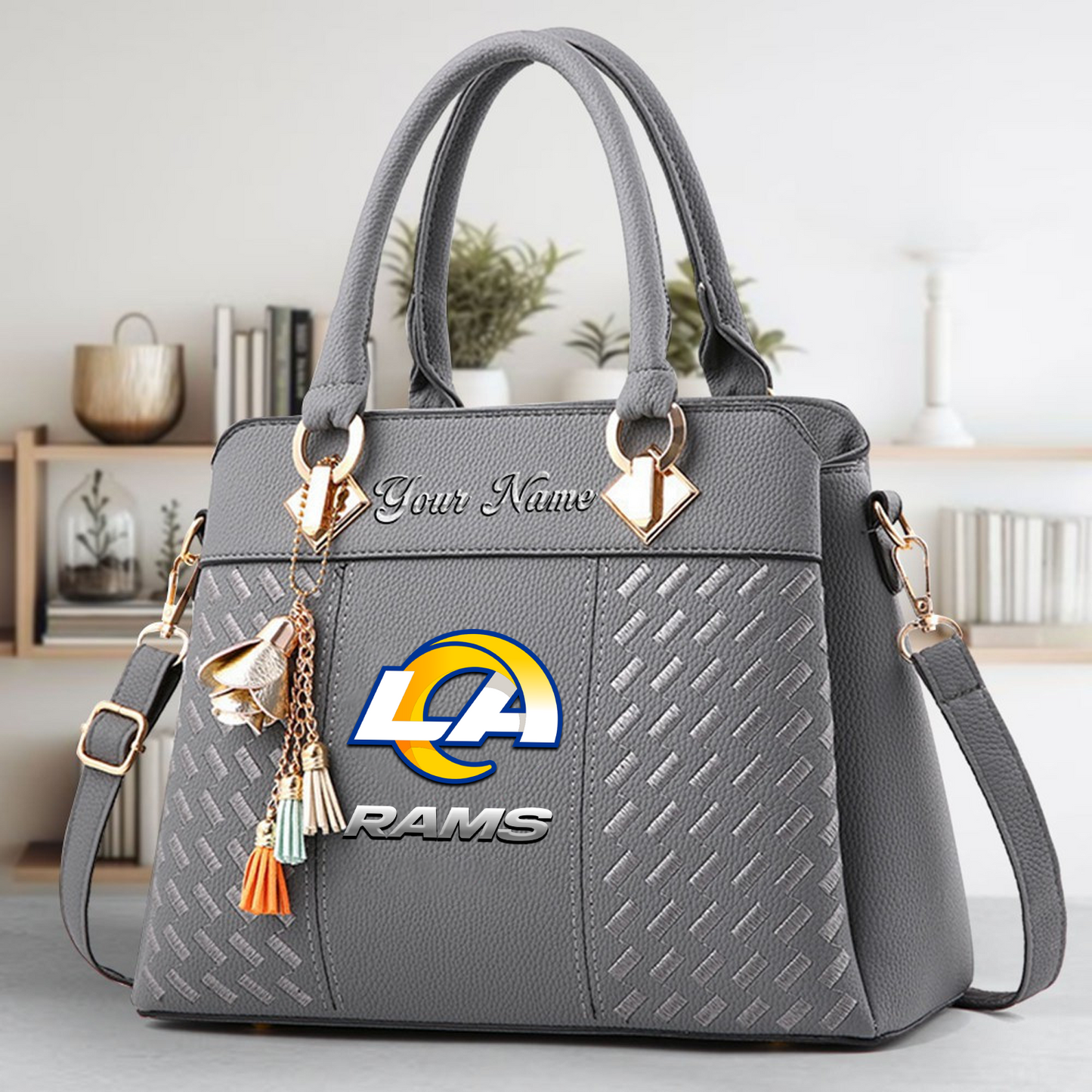 LAR x NFL Leather Bag DATND TANTD