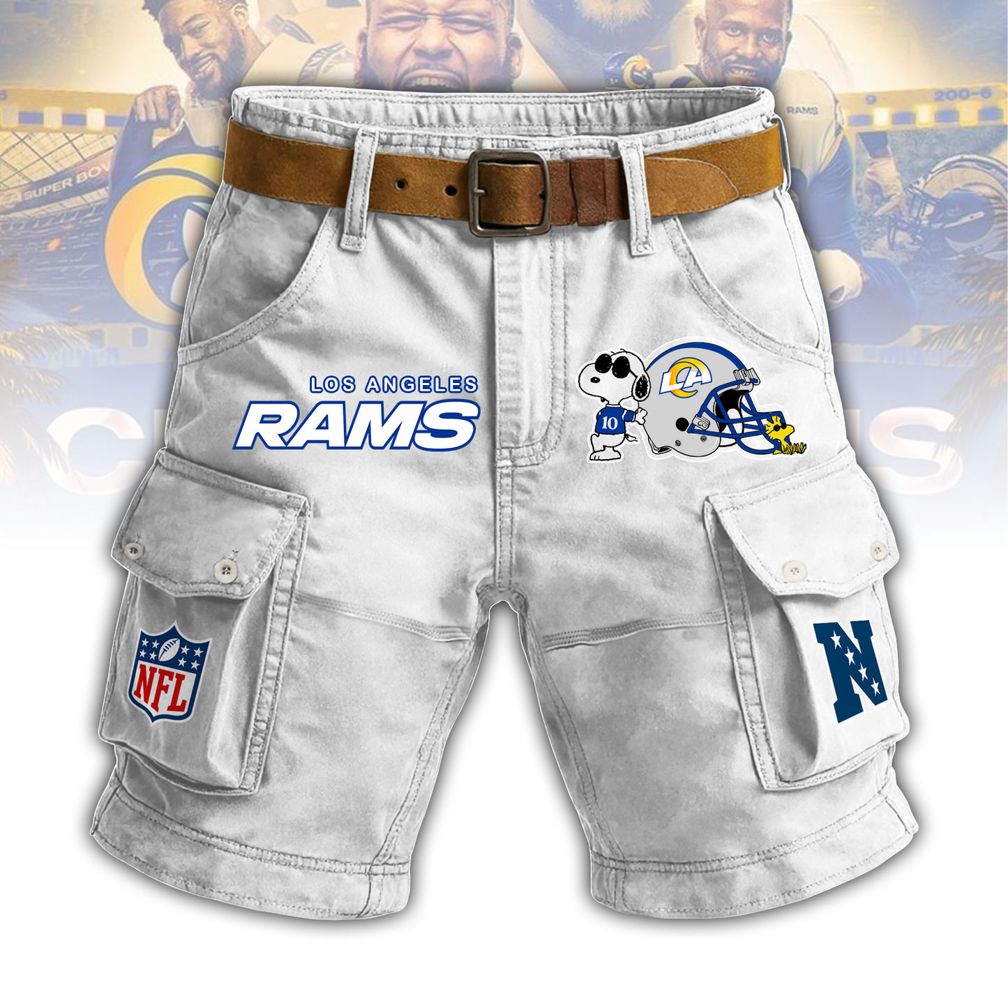 LAR x NFL Man Shorts