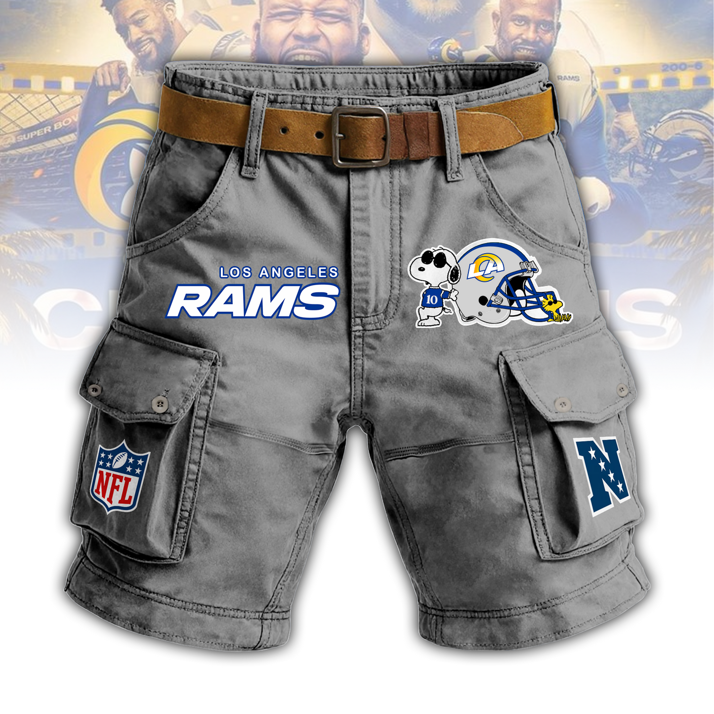 LAR x NFL Man Shorts