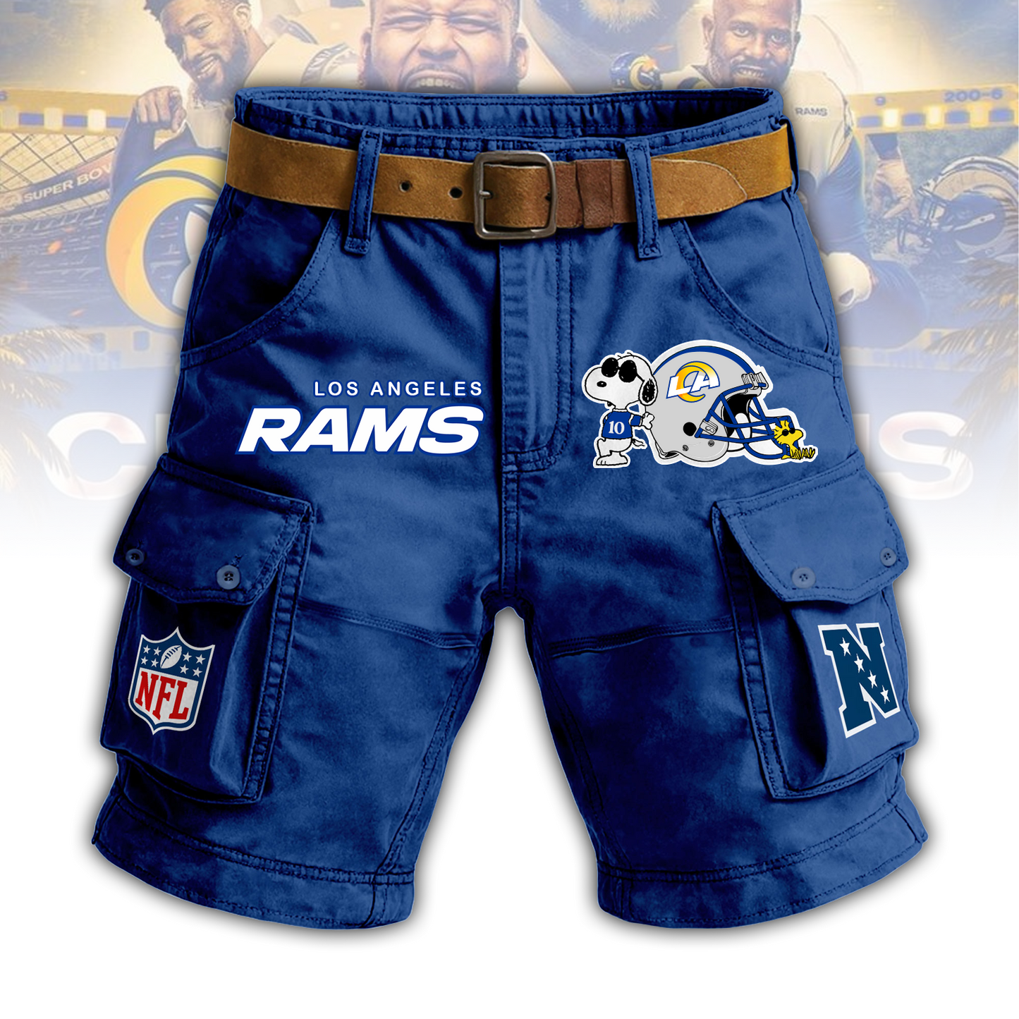 LAR x NFL Man Shorts