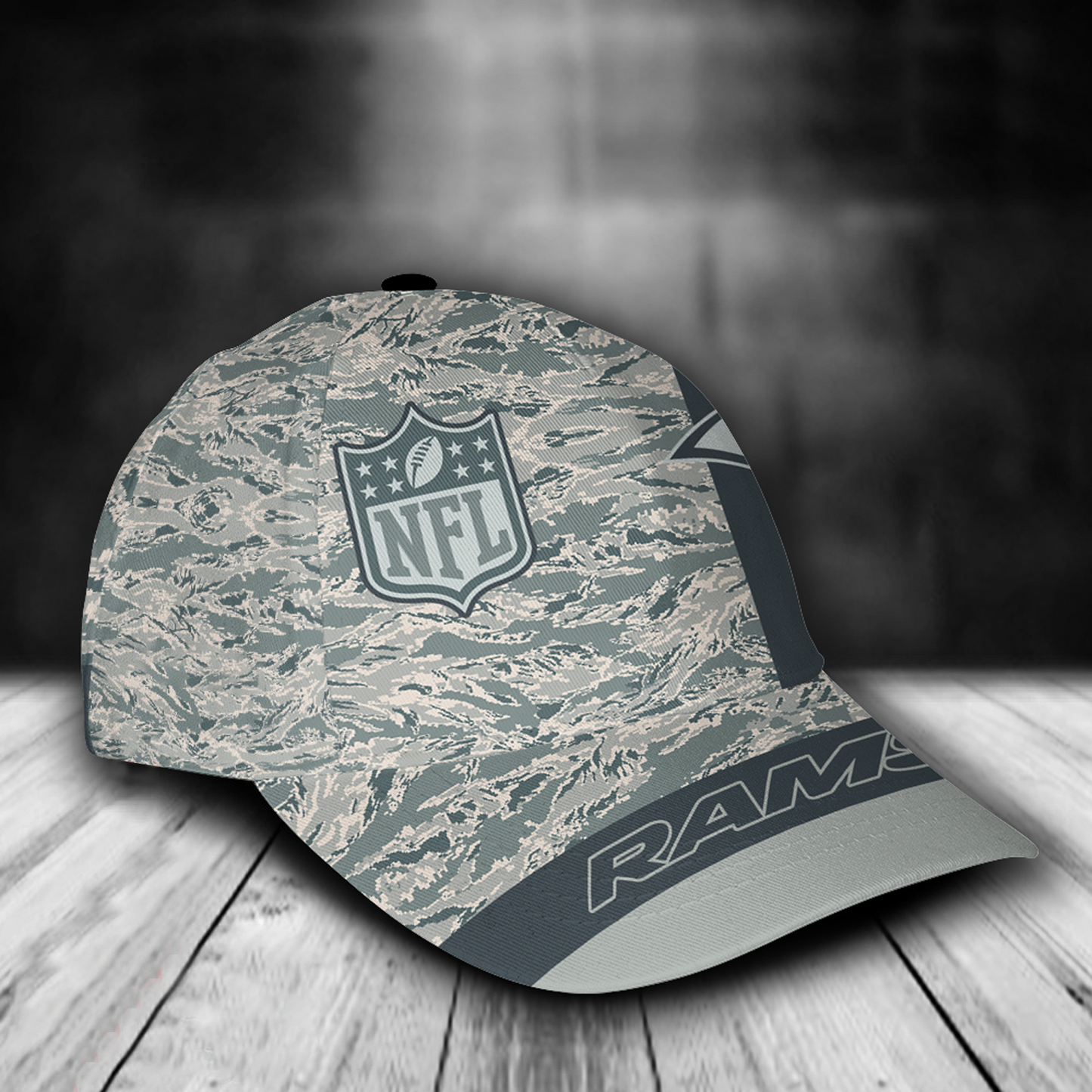 LAR x NFL Personalized Classic Cap DATND TANTD