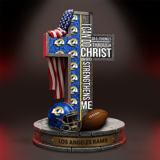 LAR x NFL Premium Acrylic Block DATND TANTD