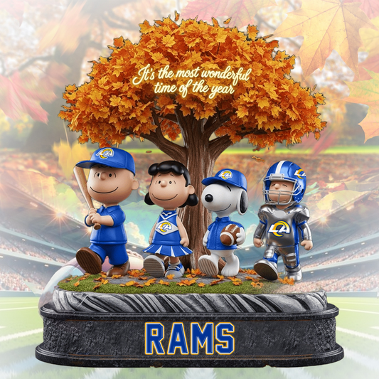 LAR x NFL Premium Acrylic Block DATND TANTD