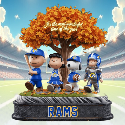 LAR x NFL Premium Acrylic Block DATND TANTD