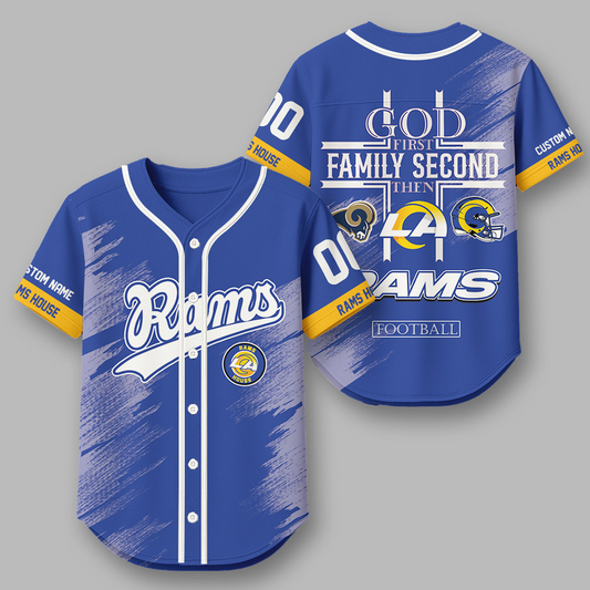 LAR x NFL Premium NFL Baseball Jersey DATND TANTD