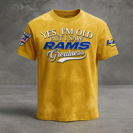 LAR X NFL Retro Style Shirt V1 NAK NHT