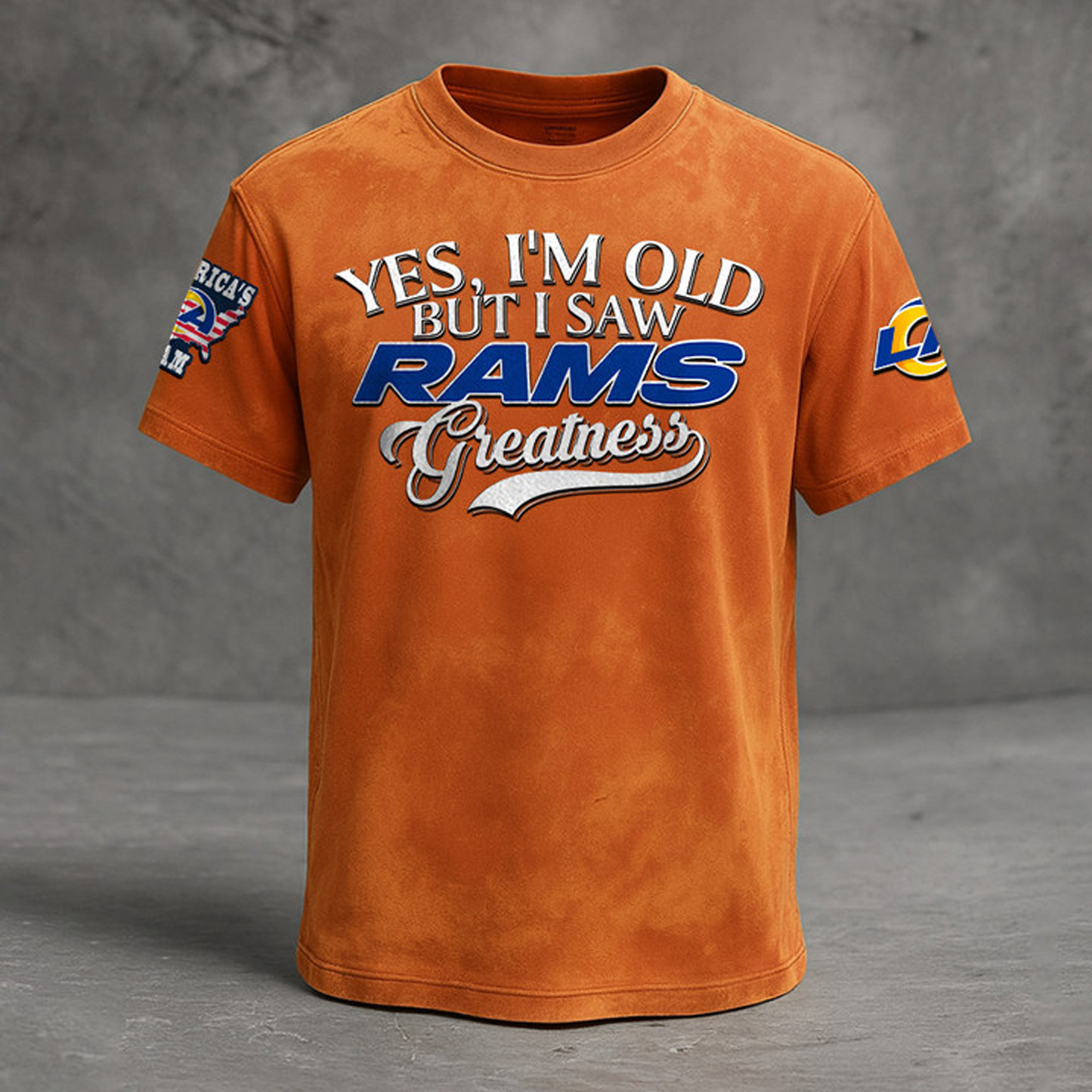 LAR X NFL Retro Style Shirt V1 NAK NHT