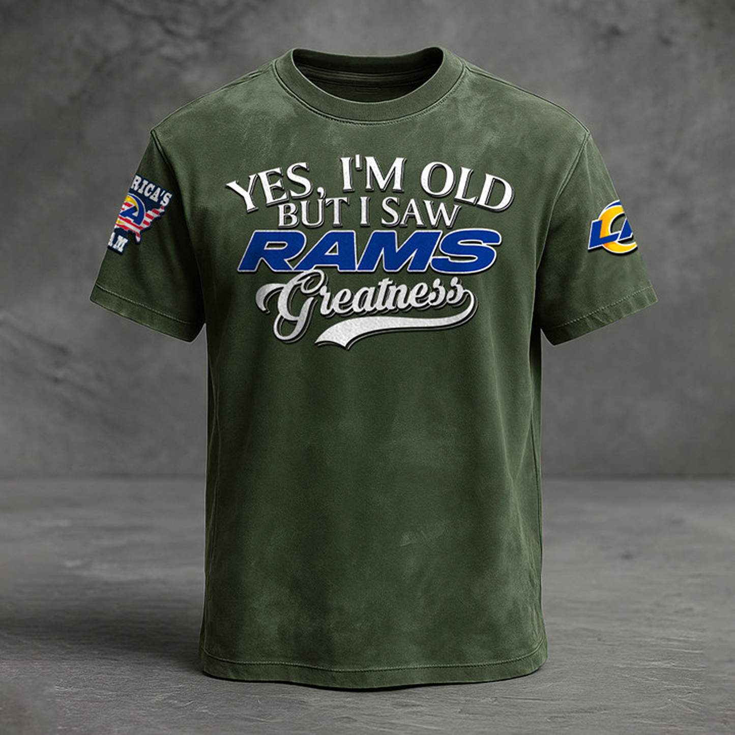 LAR X NFL Retro Style Shirt V1 NAK NHT