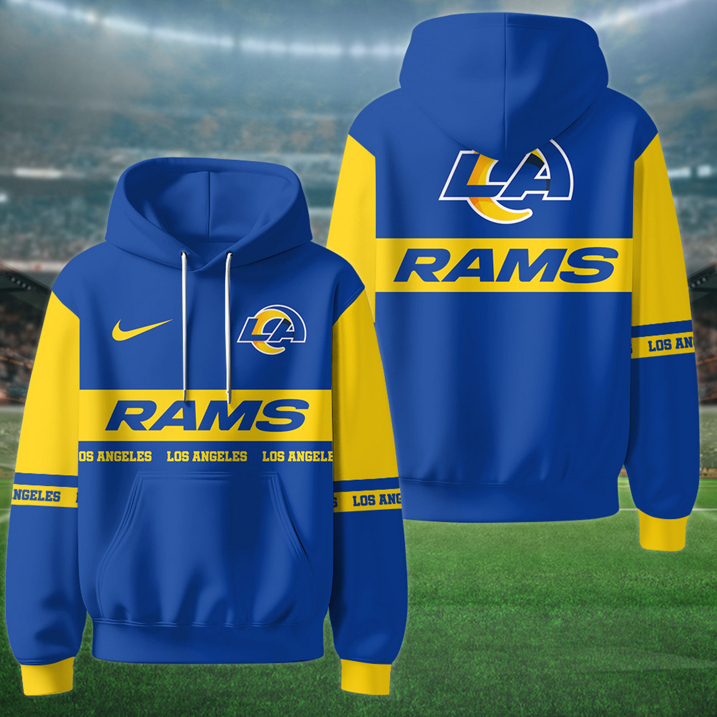 LAR x NFL Special Hoodie New Style Personalized Gifts For Fan DATND TANTD