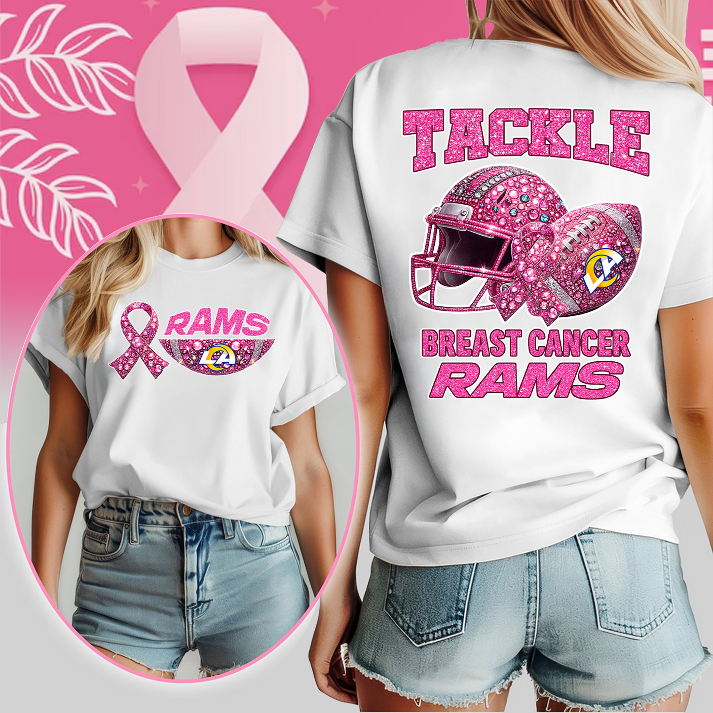LAR x NFL Tackle Breast Cancer DATND TANTD