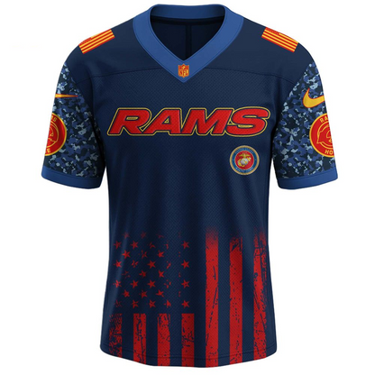LAR x U.S.M.C 250th Birthday Celebration Jersey DatND DVT