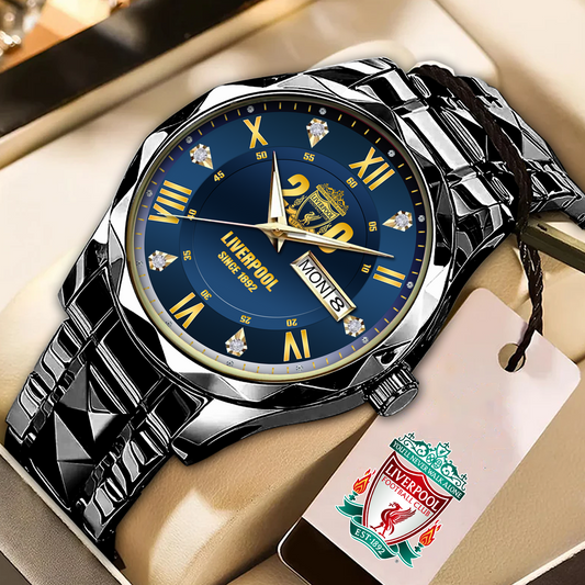 LIV Alloy Luxury Quartz Watch DATND TANTD