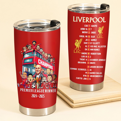 LIV Champions Premier League 20th 2025 V12 Tumbler