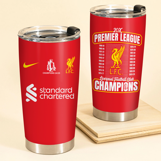 LIV Champions Premier League 20th 2025 V14 Tumbler