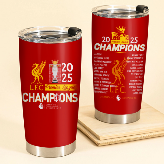 LIV Champions Premier League 20th 2025 V16 Tumbler DDTTTV