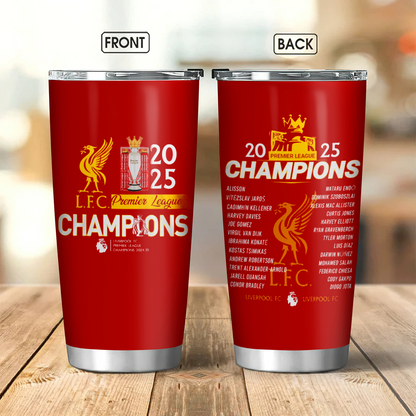 LIV Champions Premier League 20th 2025 V16 Tumbler DDTTTV