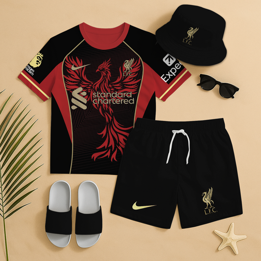 LIV Summer Luxury set T-Shirt & Shorts & Hat & Sandals V3 DATND TANTD
