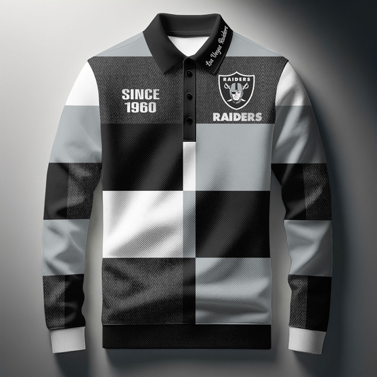 LV x NFL Men Style Polo Long Sleeves Shirt DatND DVT