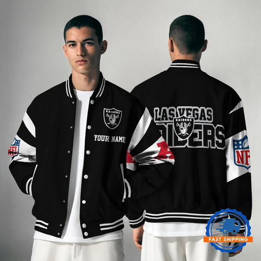LVR NFL Varsity Jacket Custom Name For Fans DDT NTL