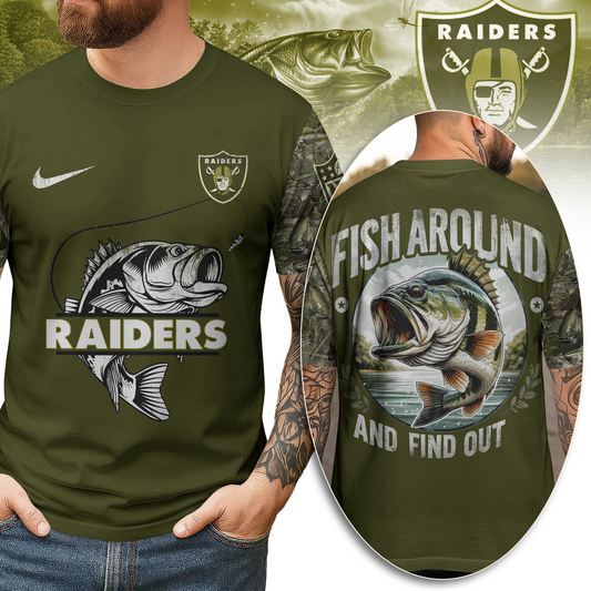 LVR Premium Fish Around And Find Out 3D Shirt DDT CTND