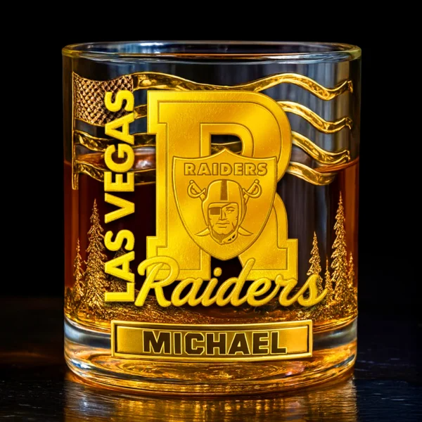 LVR Premium NFL Golden Whiskey Fan Glass DDT HLPhuong