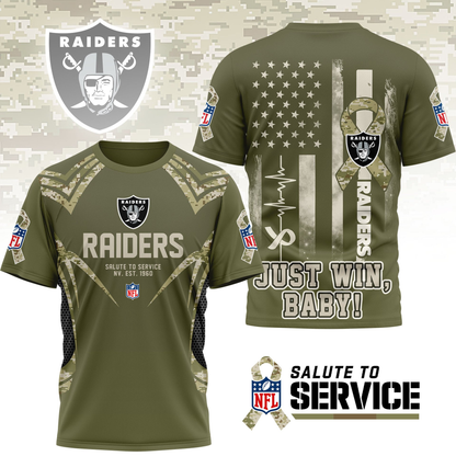 LVR Premium NFL Salute to Service Camo 3D Shirt DDT CTND